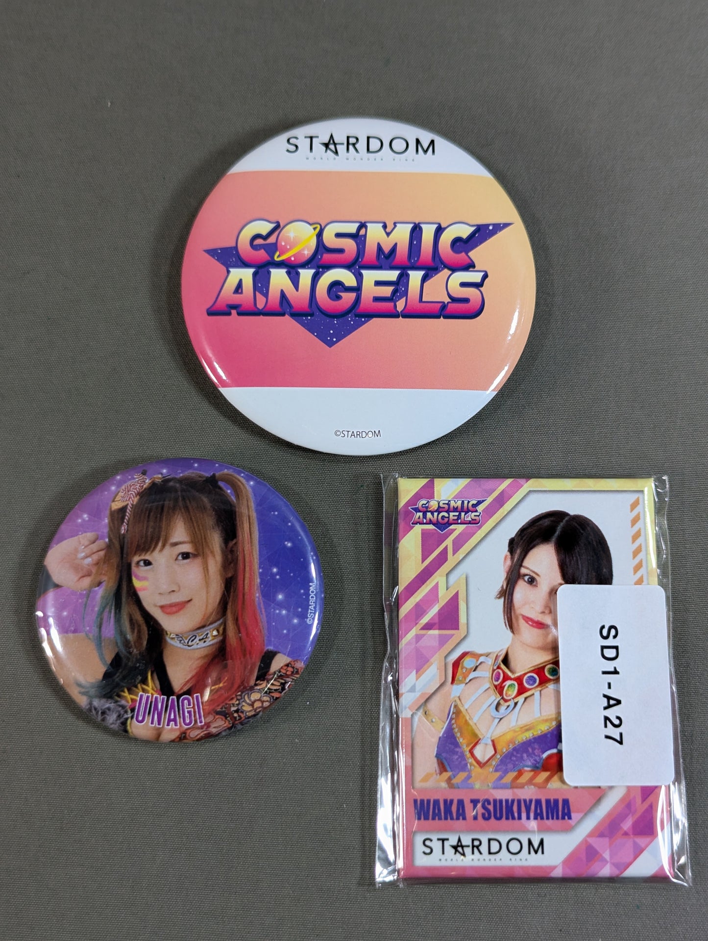 COSMIC ANGELS PinBack button Sets(2)