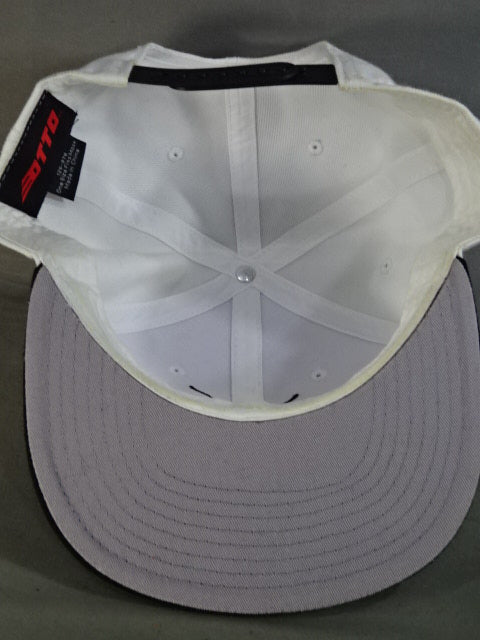 Donna del mondo キャップ③(ホワイト×ブラック)