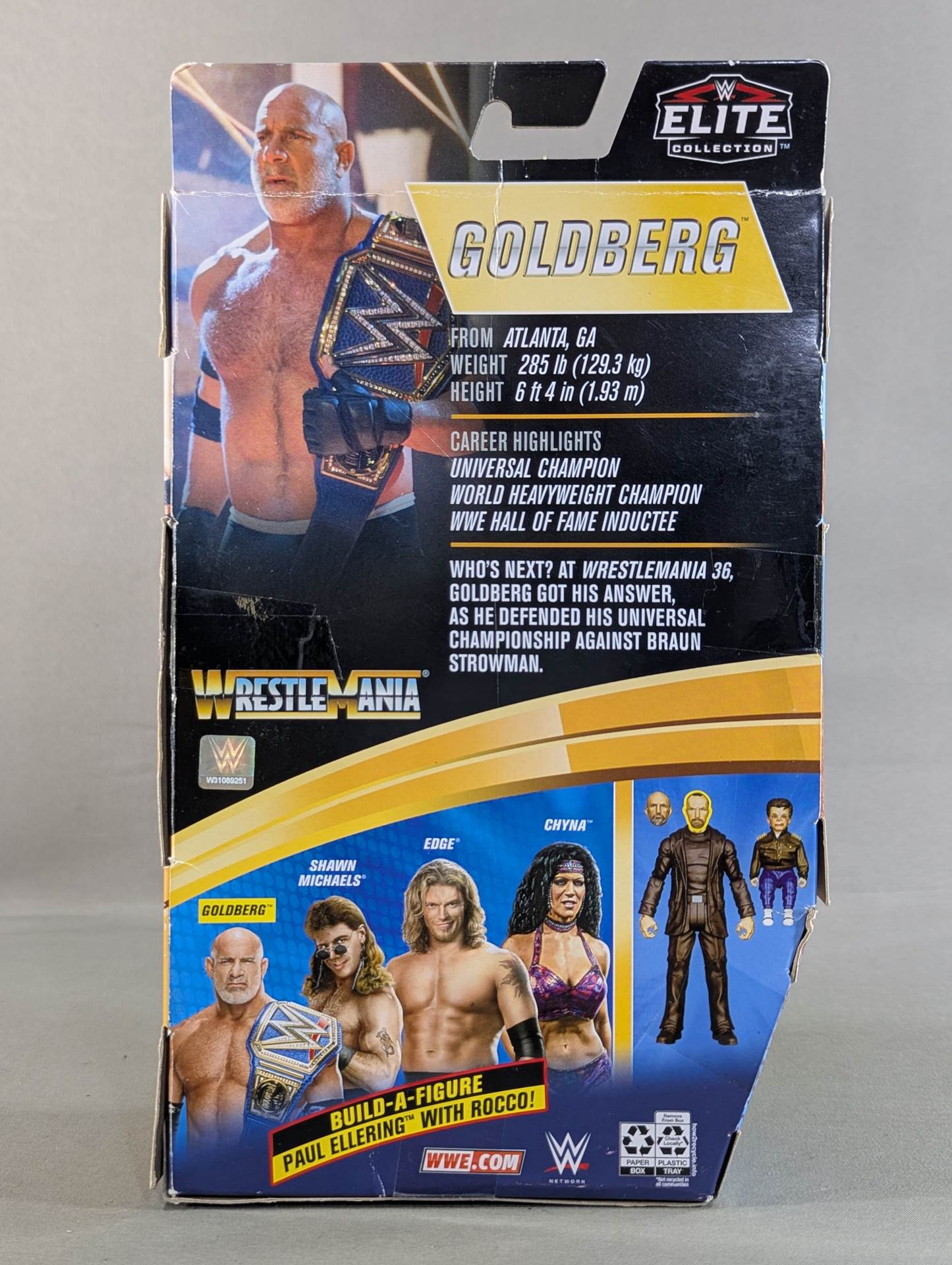 Goldberg (Belt WrestleMania)