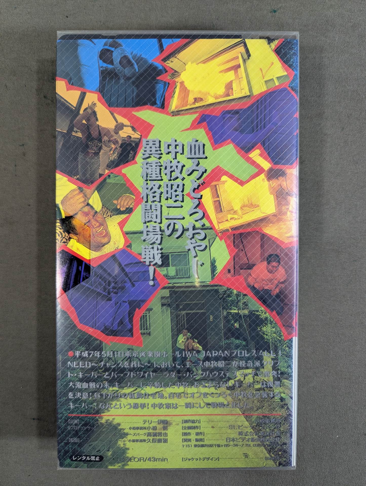 ★IWA JAPANプロレス★ 一軒家! 家庭内暴力デスマッチ