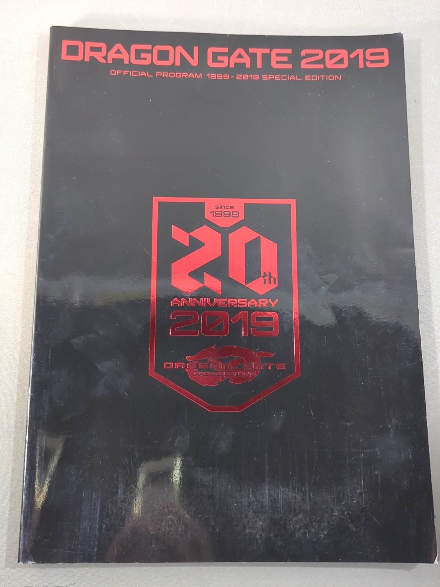 吉野正人 直筆サイン入り】DRAGON GATE 2019 オフィシャルプログラム