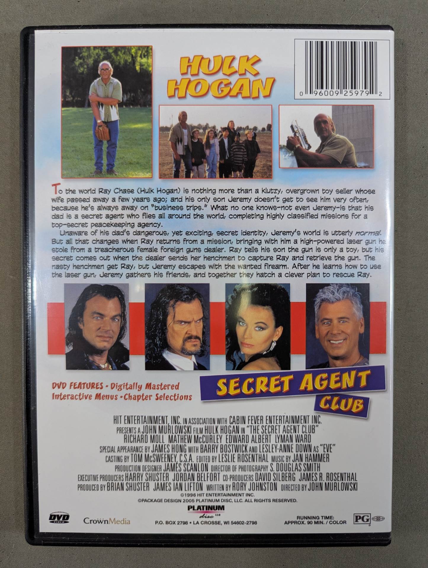 ★ハルク・ホーガン主演★ SECRET AGENT CLUB