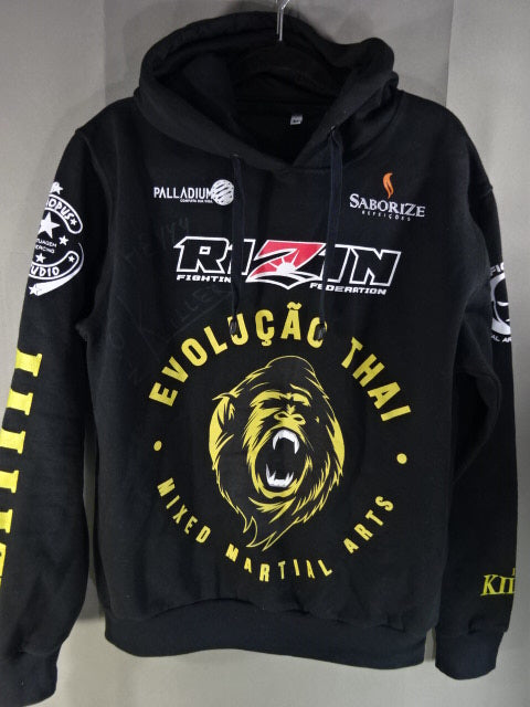 RIZIN ルイス・グスタボ　パーカー　サイン付き 直筆サイン入り】ルイス・グスタボ×RIZIN プルオーバーパーカー – 闘道館