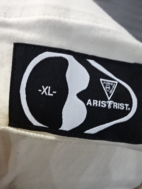 ARISTRIST AT Denim Shorts (1) (White)