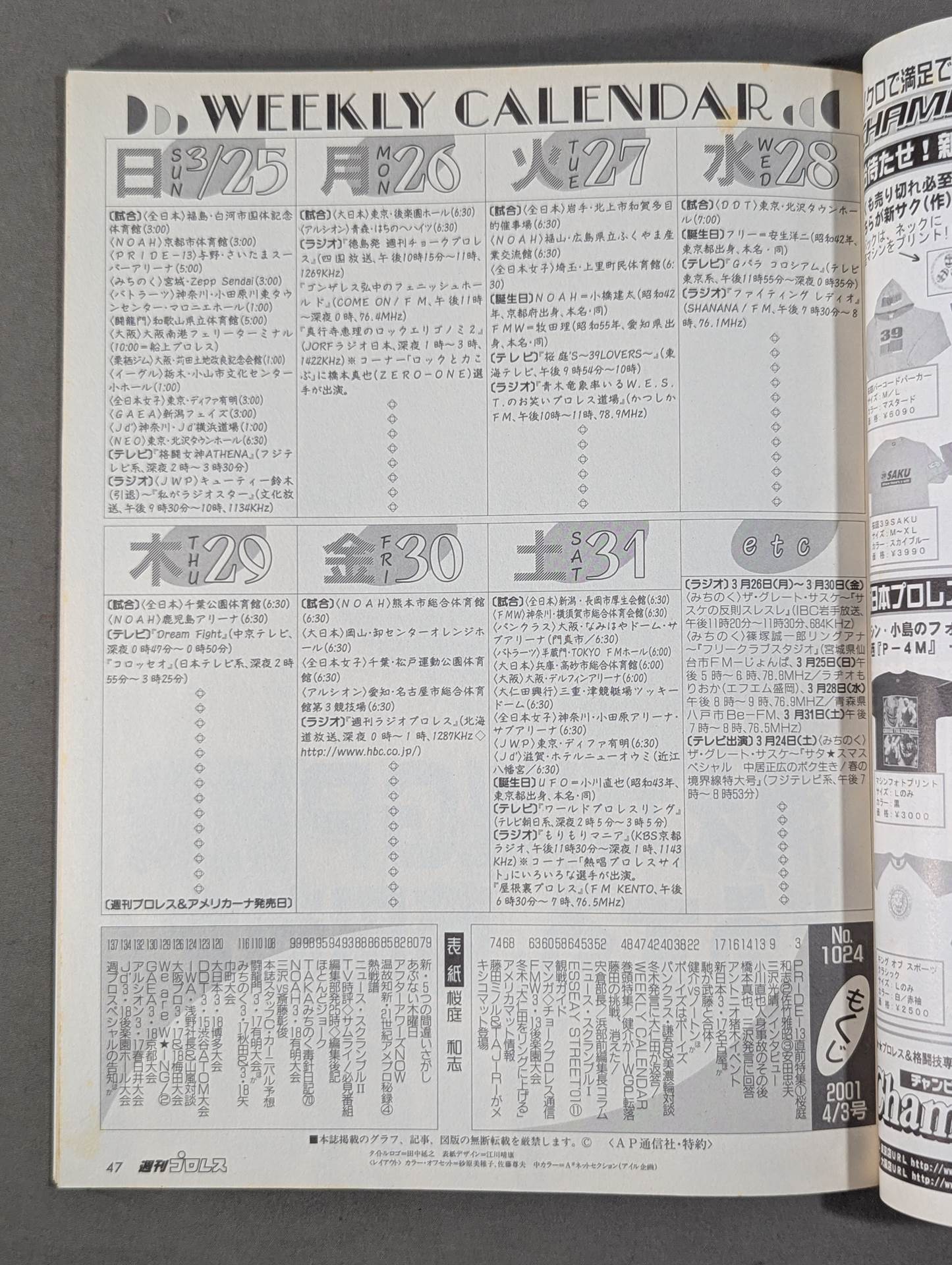 Weekly Pro Wrestling 1024