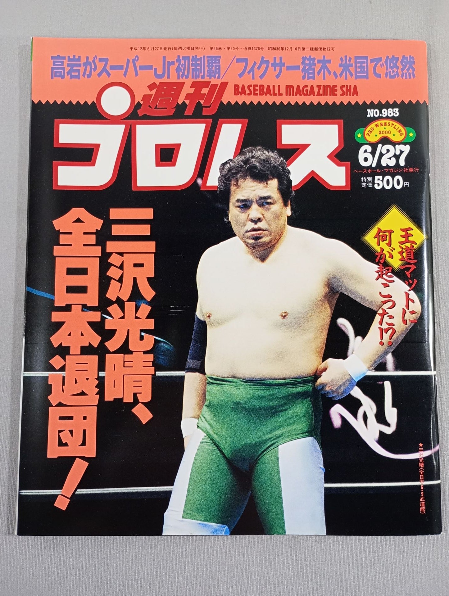 週刊プロレス983 – 闘道館