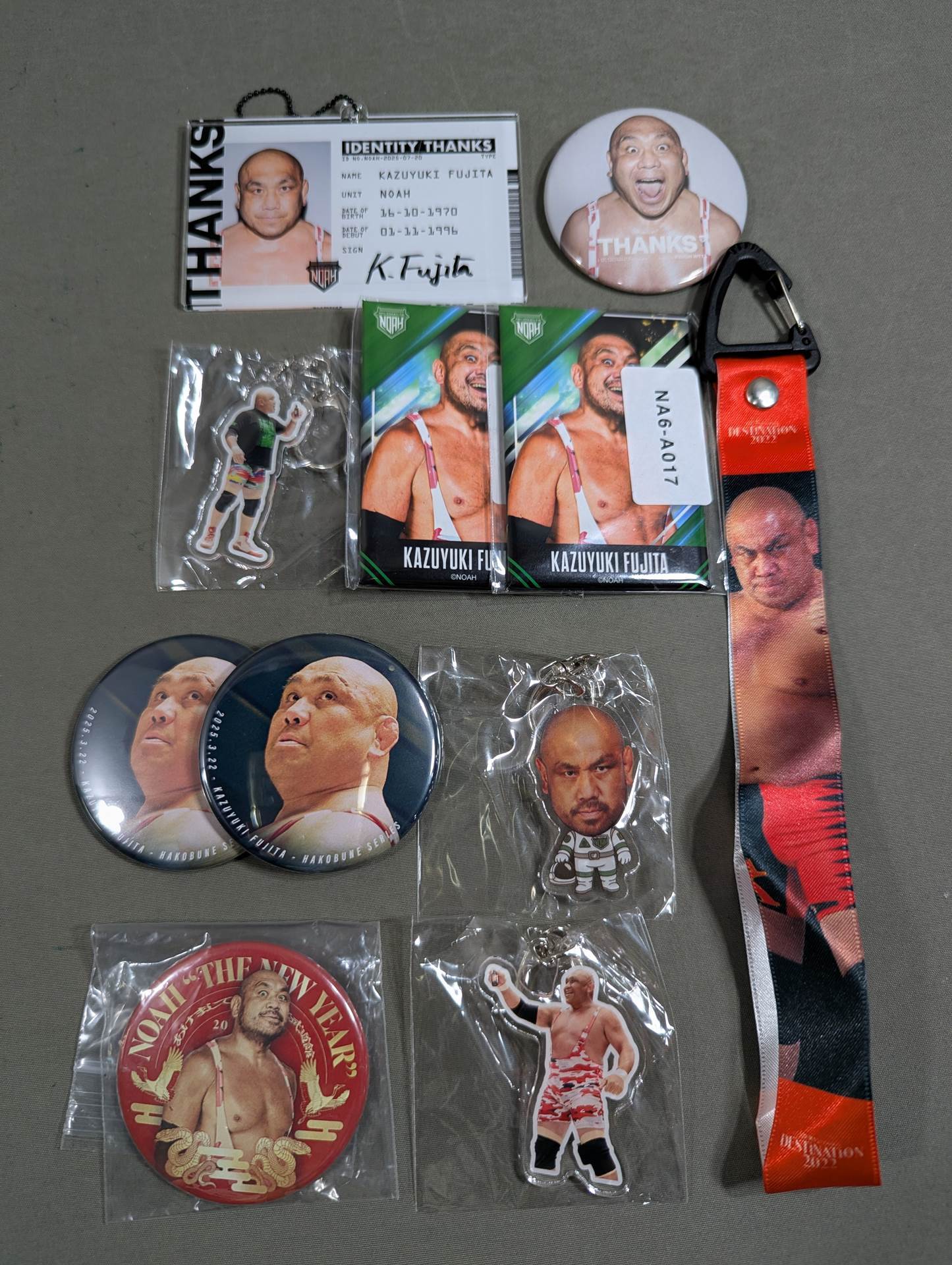 ★ The Beast ★ Kazuyuki Fujita Accessory Set