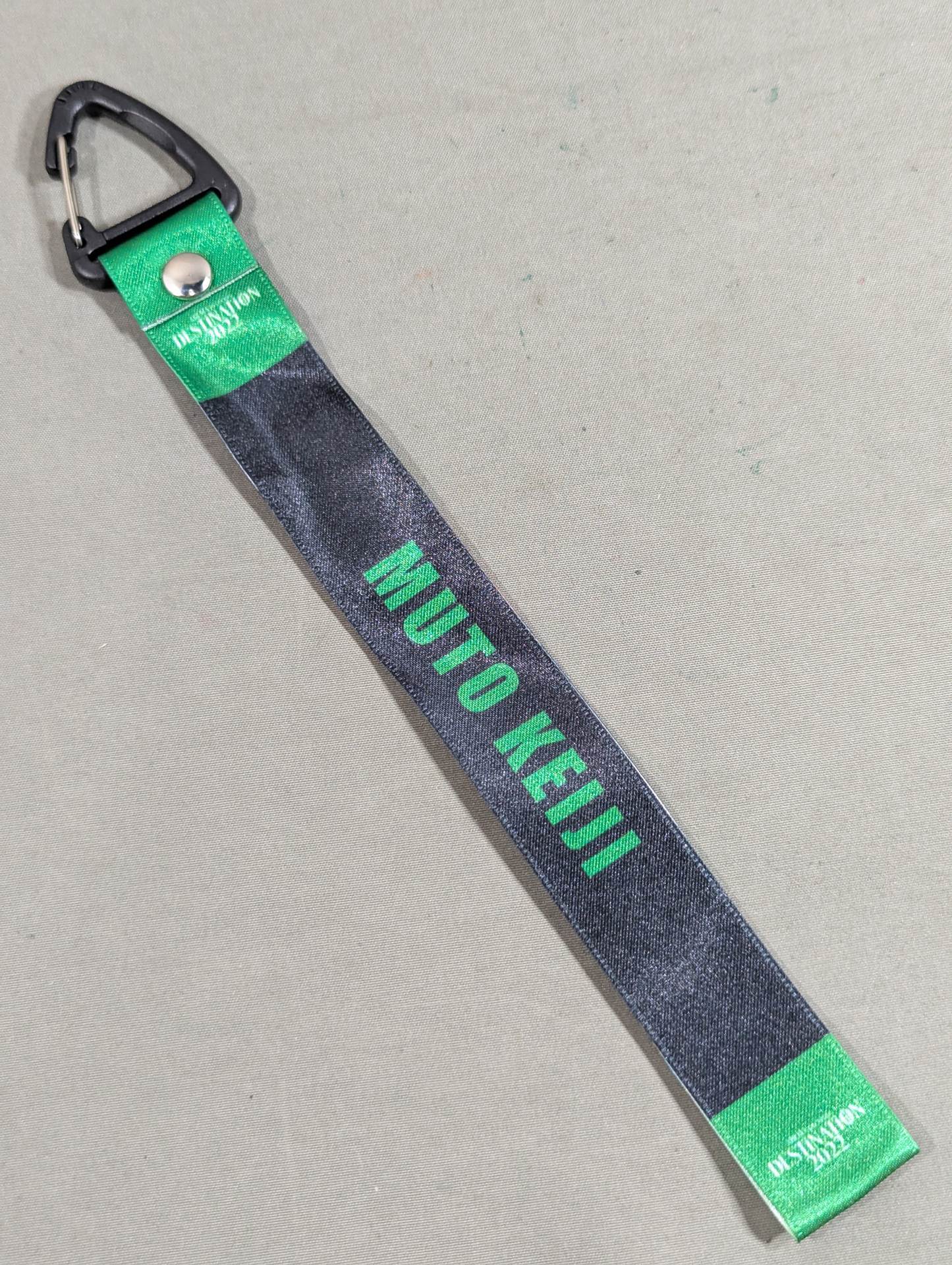 Muto Keiji Noah Gacha Satin Loop Keychain