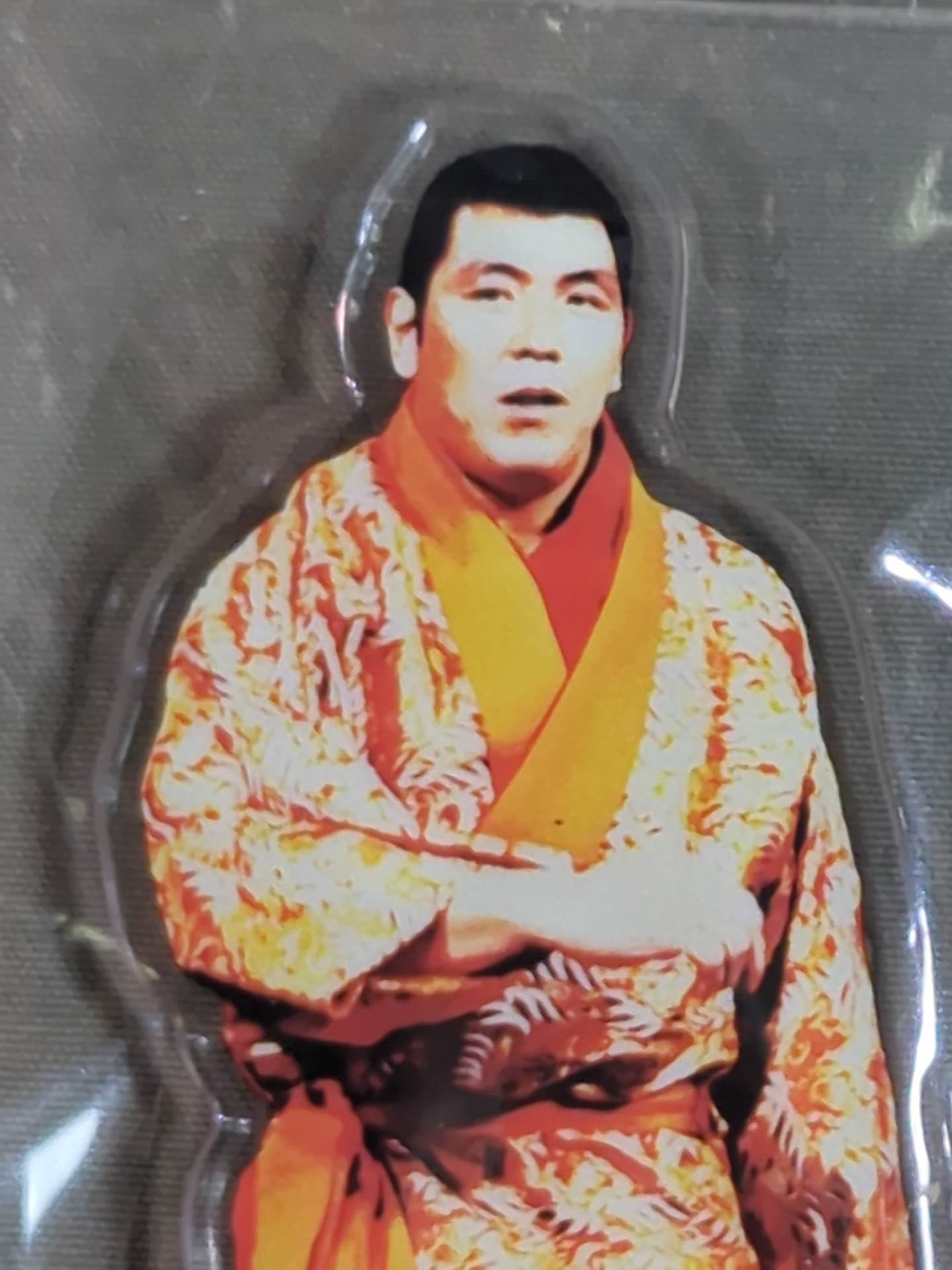 坂口征二 新日本プロレス50周年 レジェンドアクリルスタンド(B)