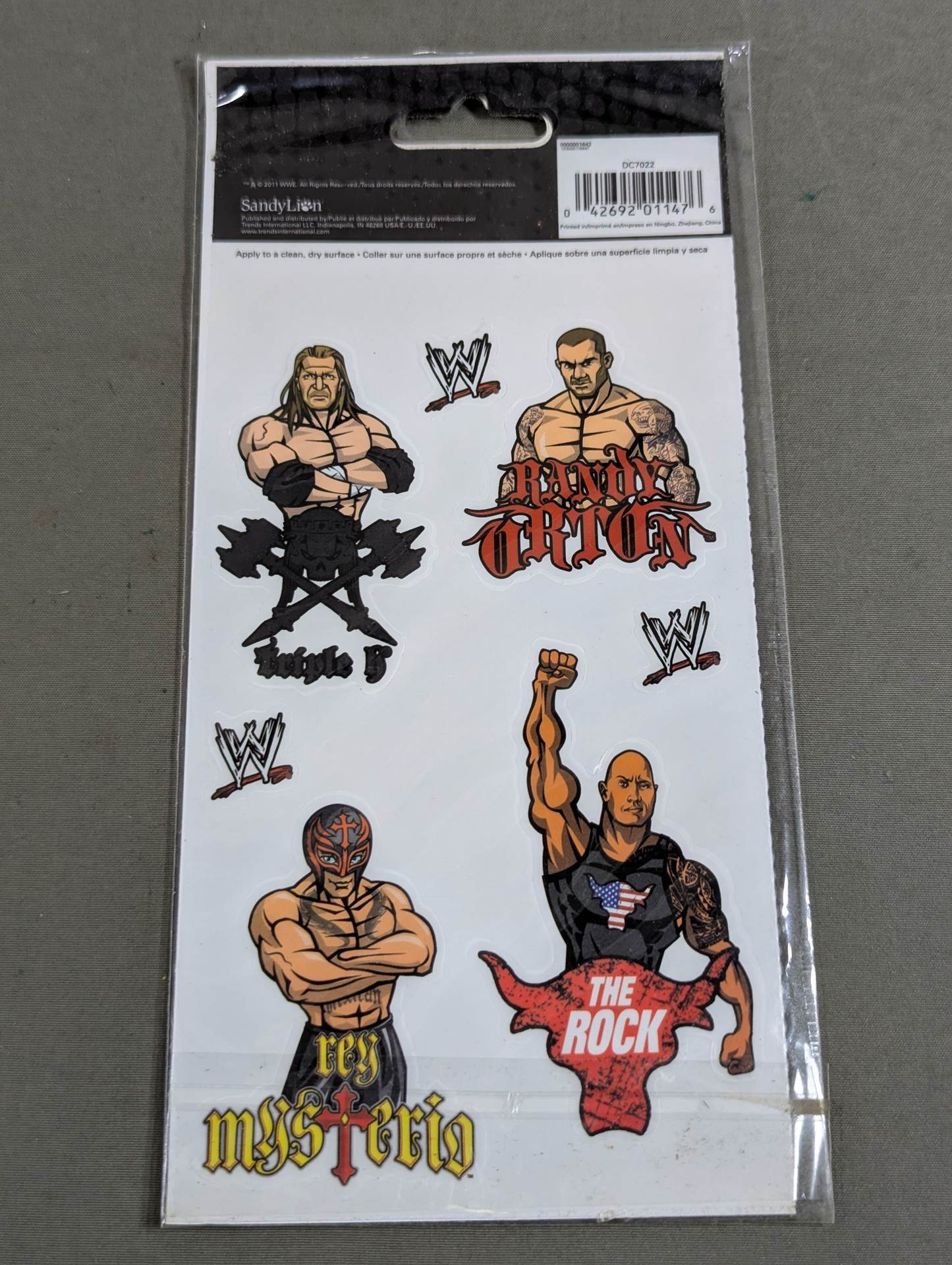WWE Superstar Character Stickers