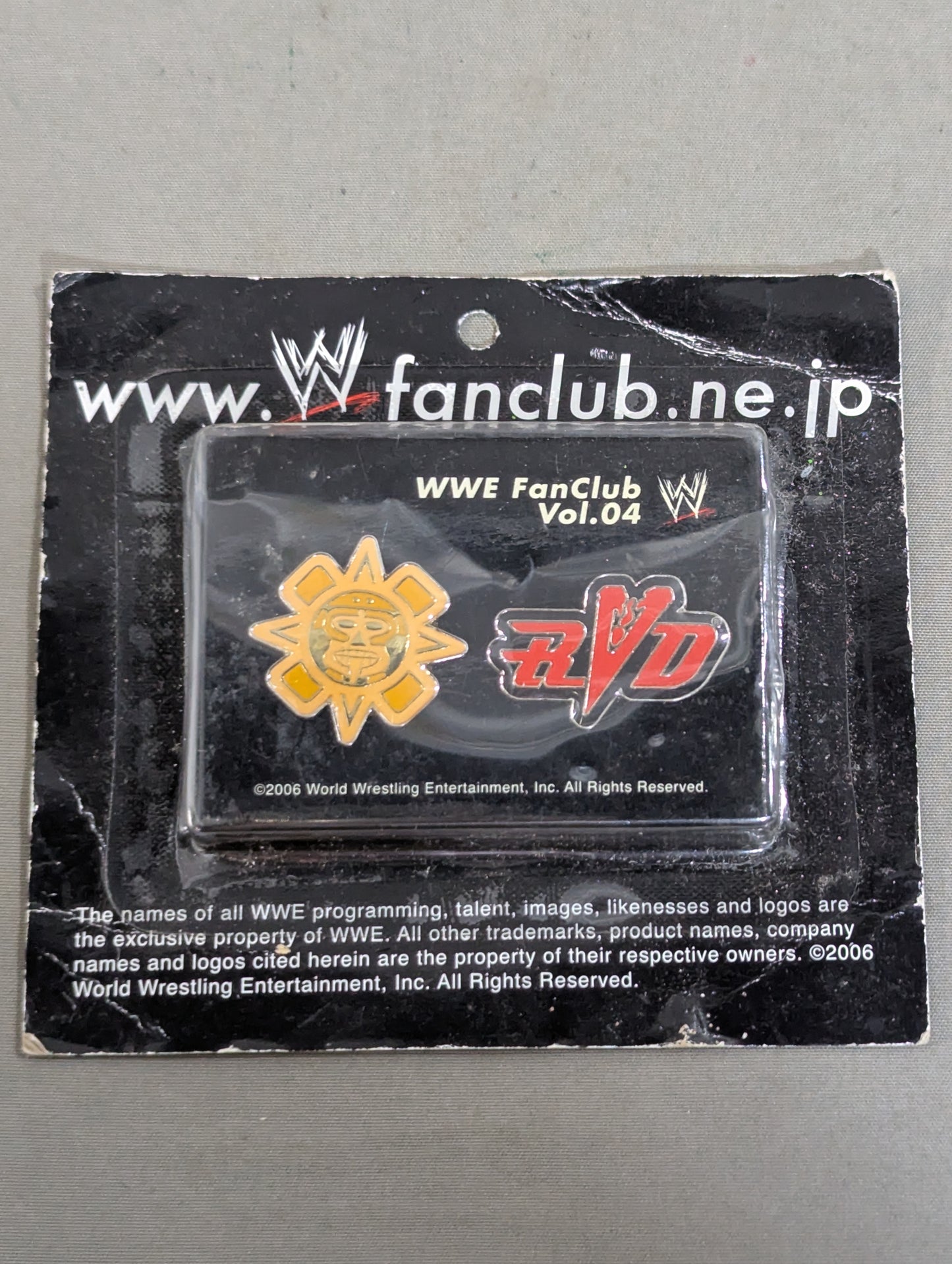 Rey Mysterio & Rob Van Dam PINS