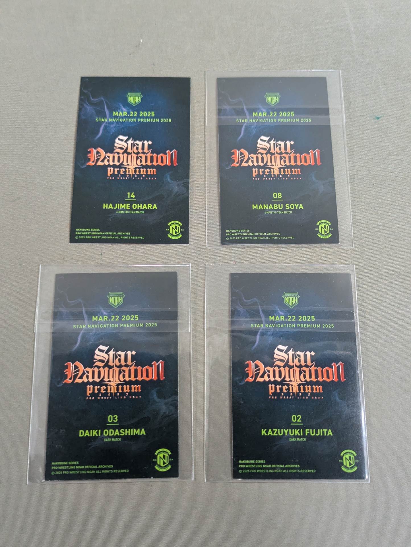 NOAH STAR NAVIGATION Premium 2025 HAKOBUNE trading card set(1)