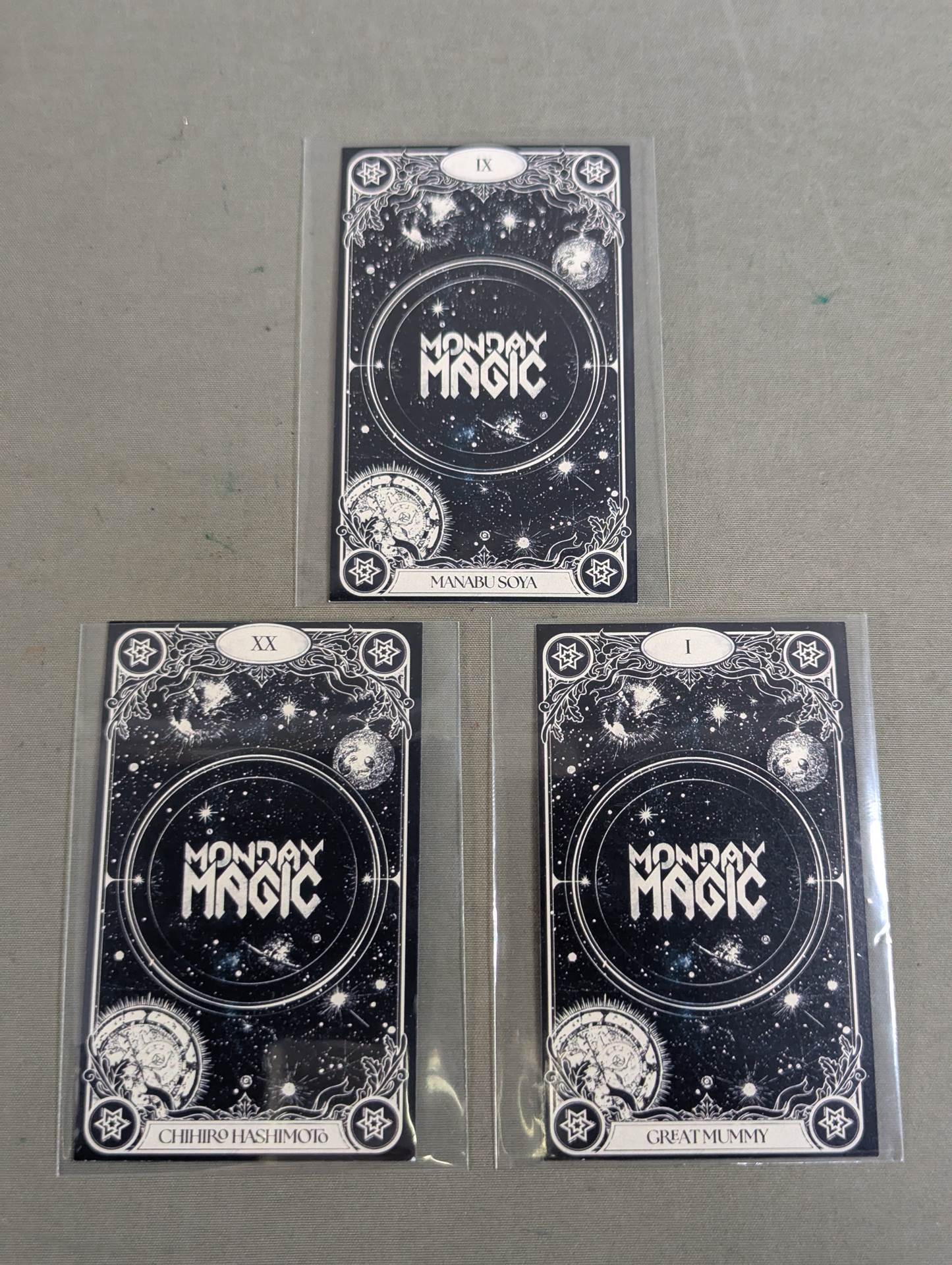 NOAH MONDAY MAGIC HAKOBUNE trading card set