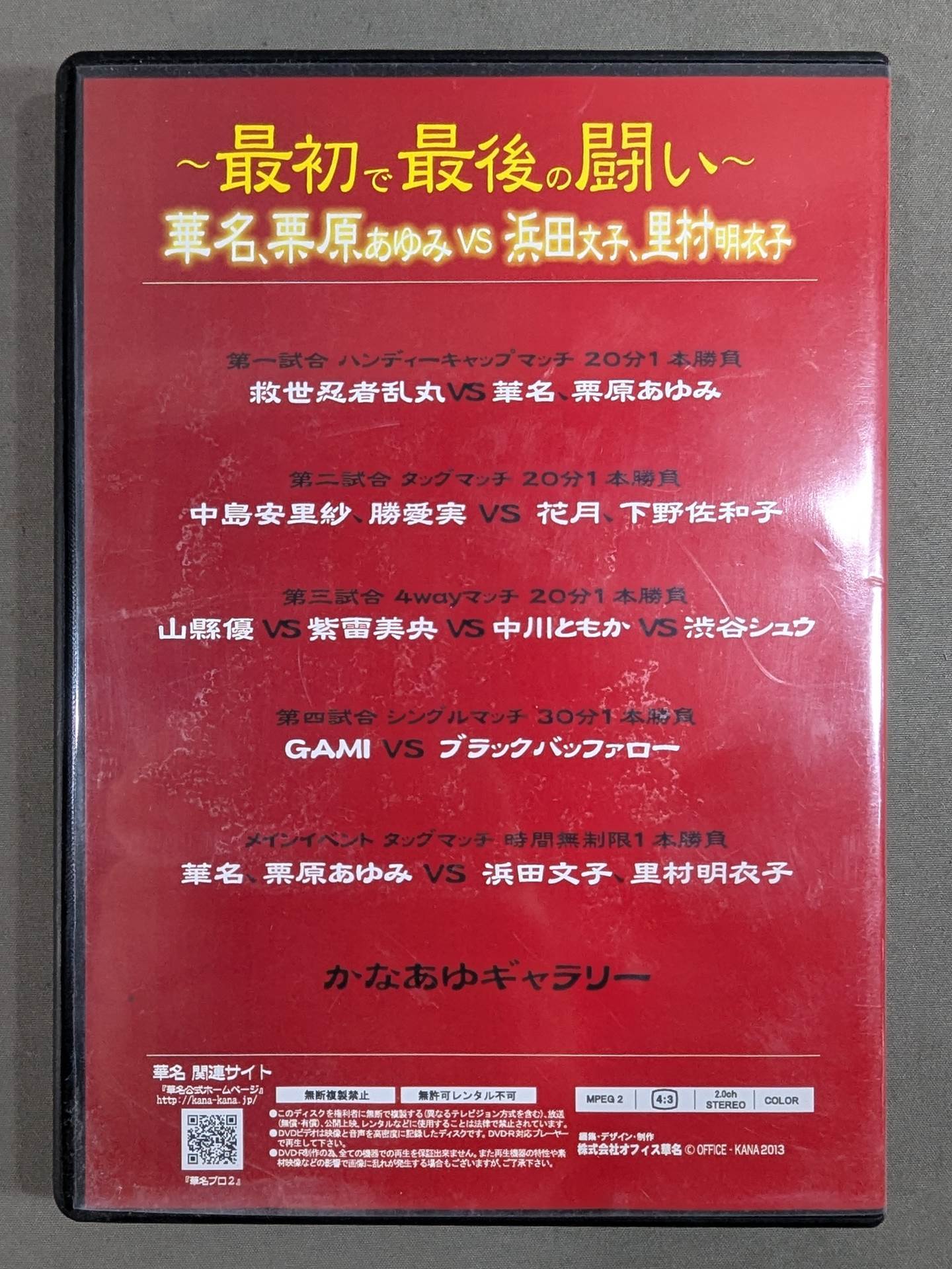 Nice ♪ to meet you, this is KanaAyu -RED-