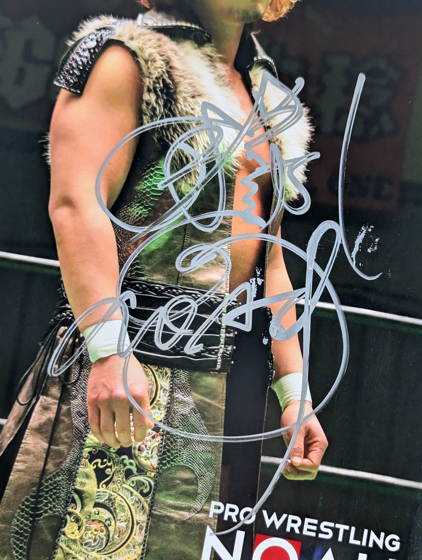 Katsuhiko Nakajima hand signed autograph Pro-Photo (A-8)