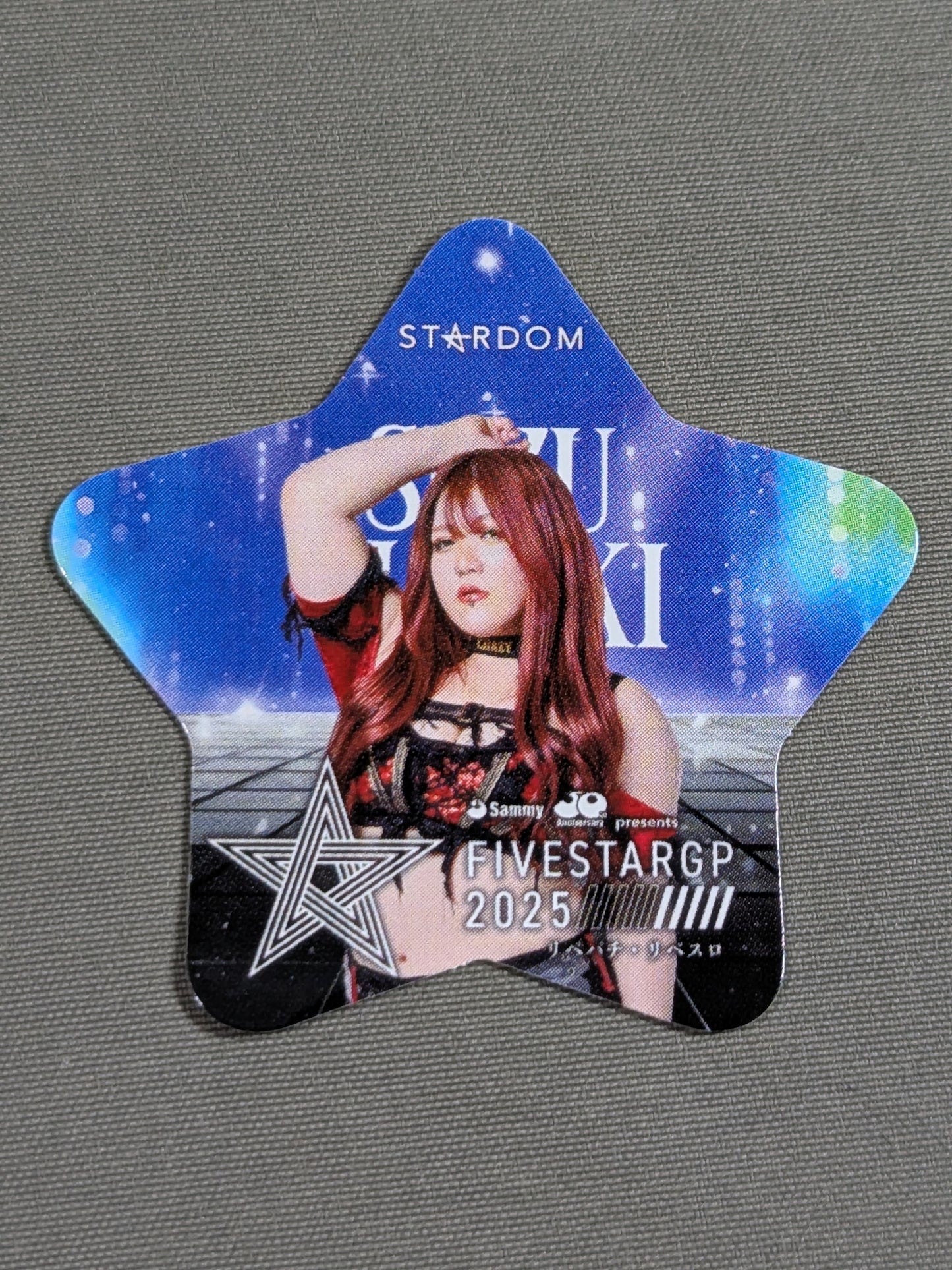 Suzu Suzuki 5 STAR GP 2025 Sticker