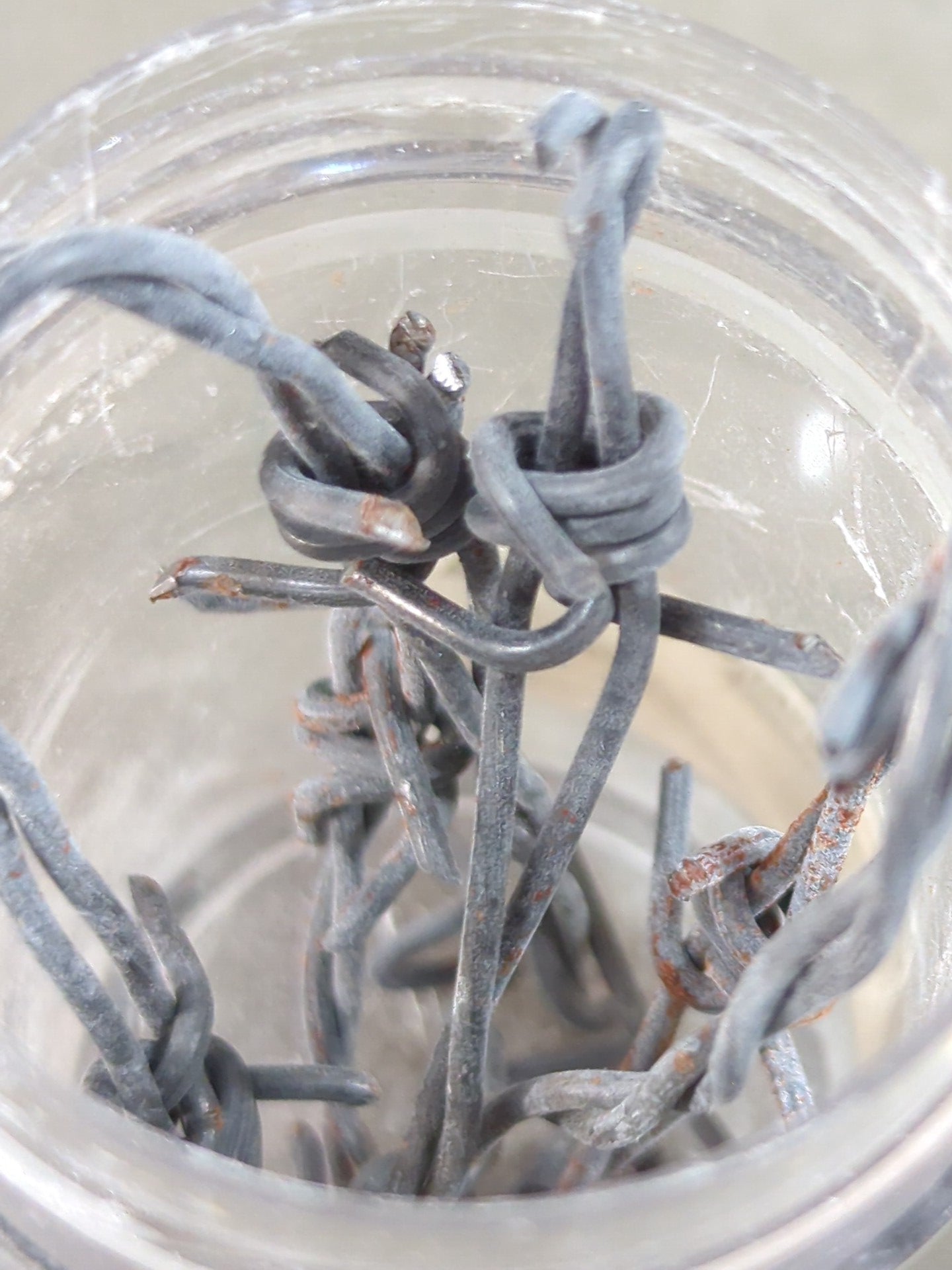 ★ Atsushi Onita vs. Riki Choshu ★ A piece of used Barbed Wire