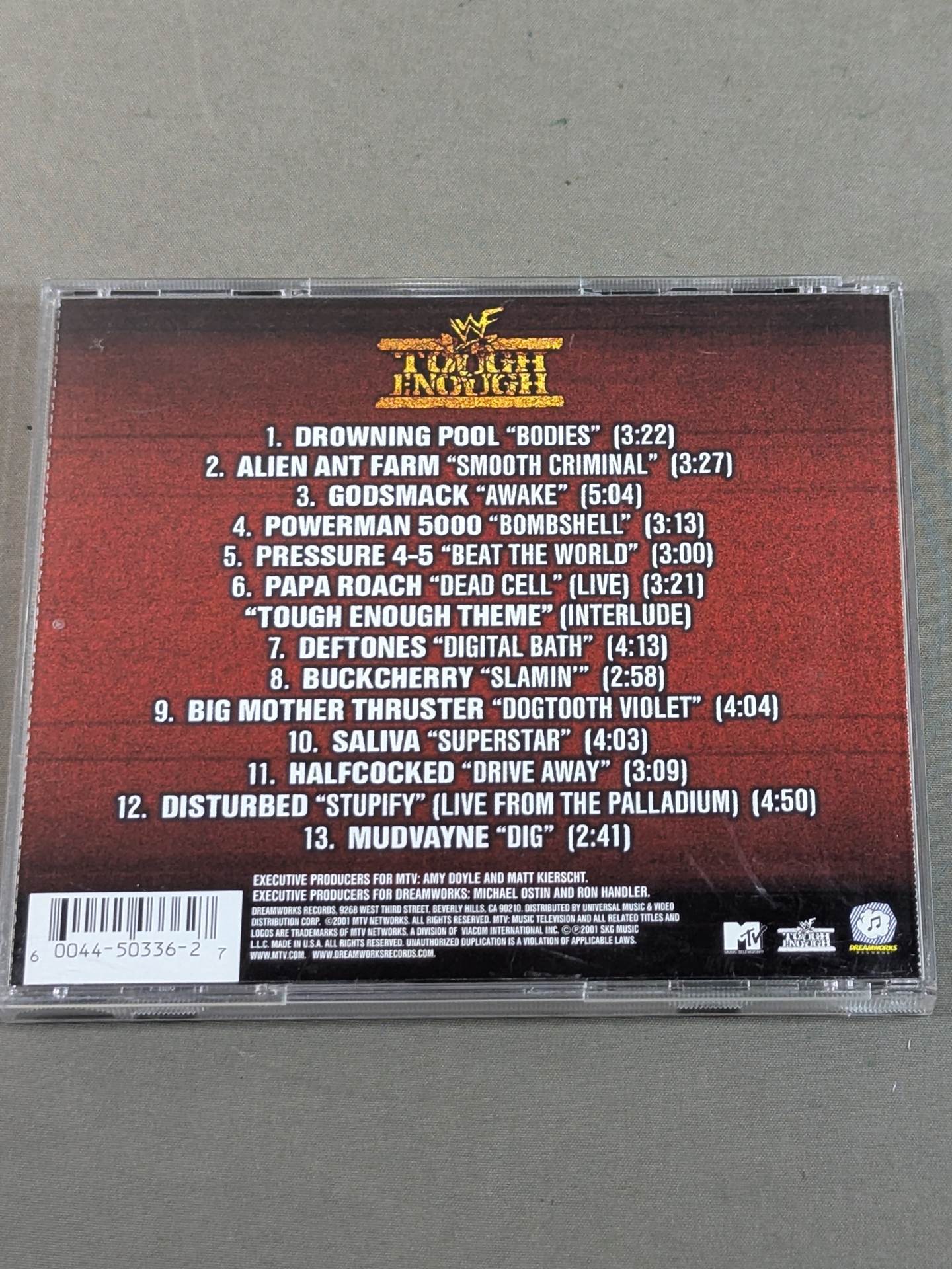 WWF TOUGH ENOUGH (Import Disc)