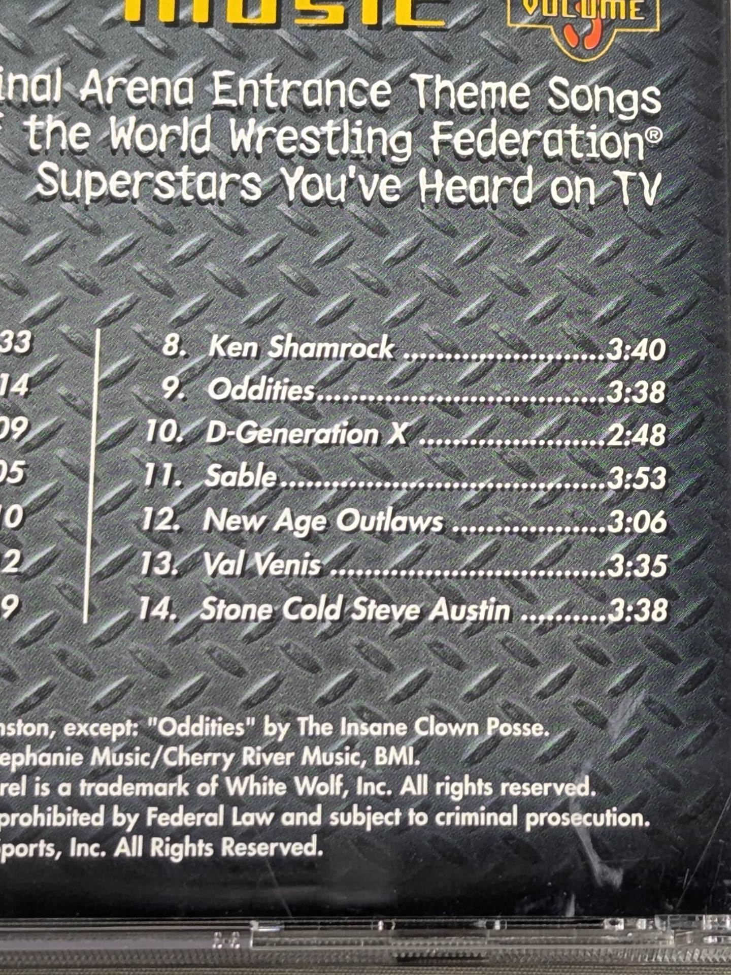 WWF The Music3 (Import)