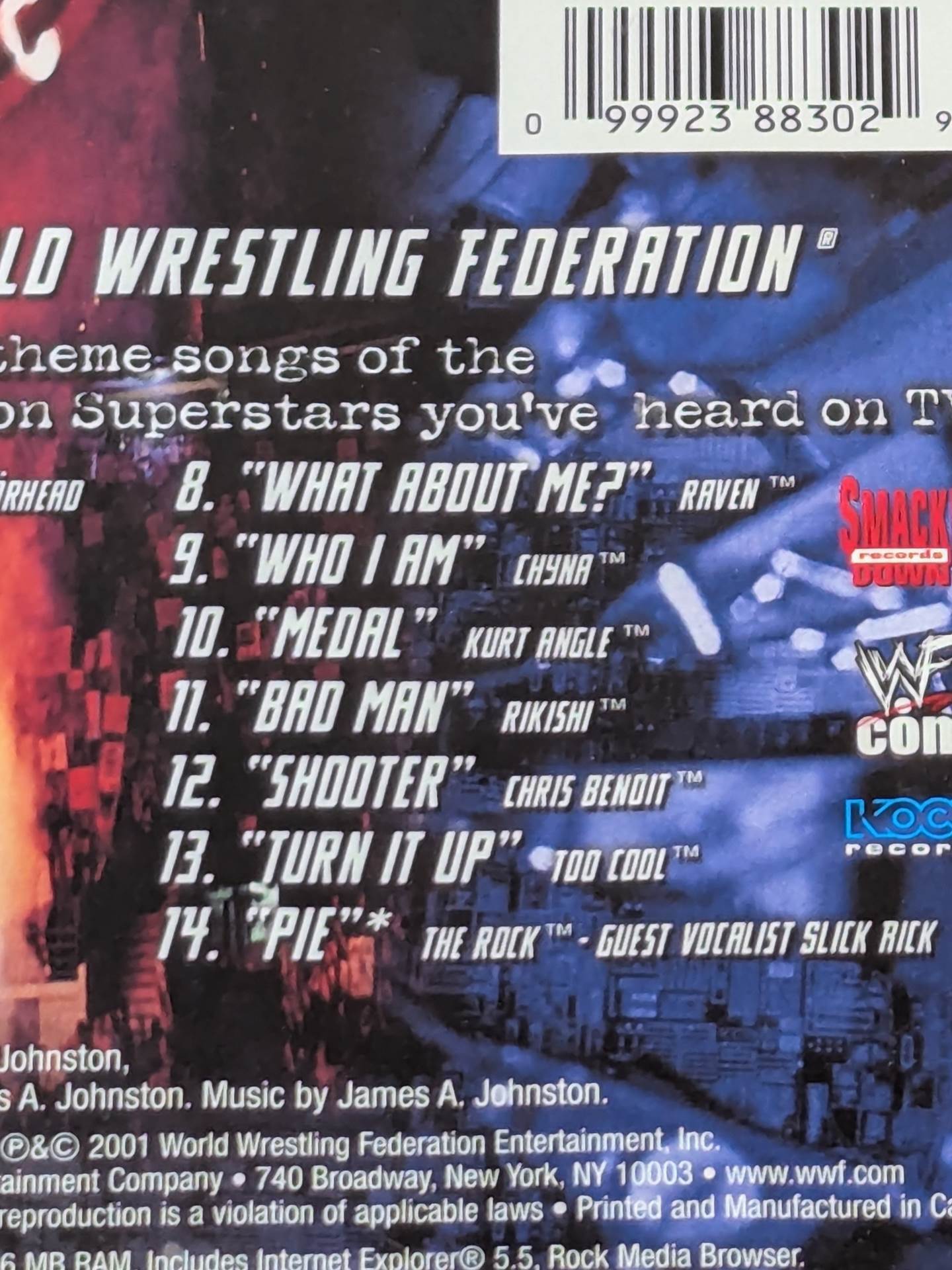WWF The Music5 (Import Edition)