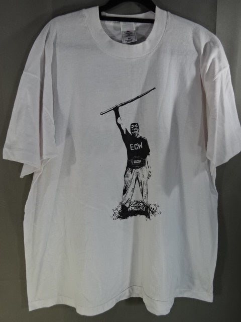 サンドマン Tシャツ②(ECW / ホワイト) – 闘道館