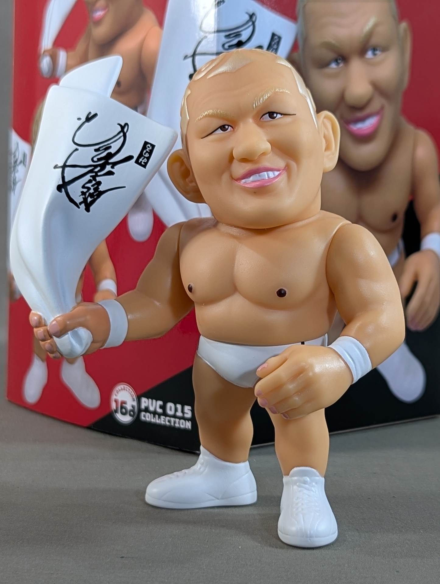 鈴木みのる(白コスチュームVer.) 16dソフビコレクション – 闘道館