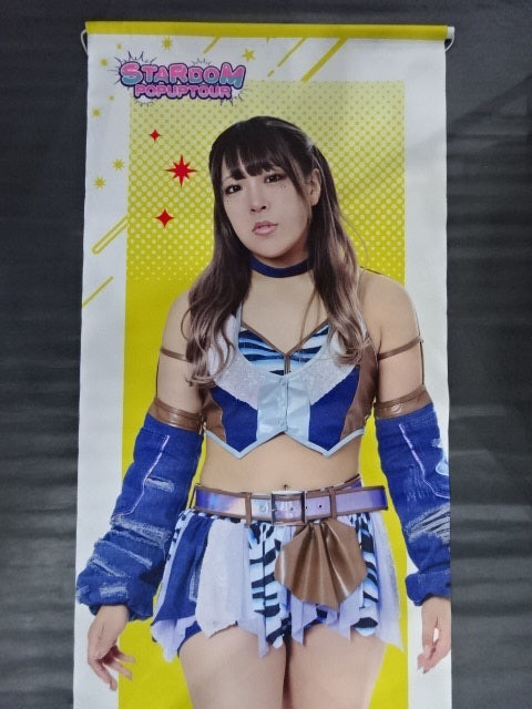 スターダム×TOWER RECORDS 2025 AZM 等身大タペストリー – 闘道館