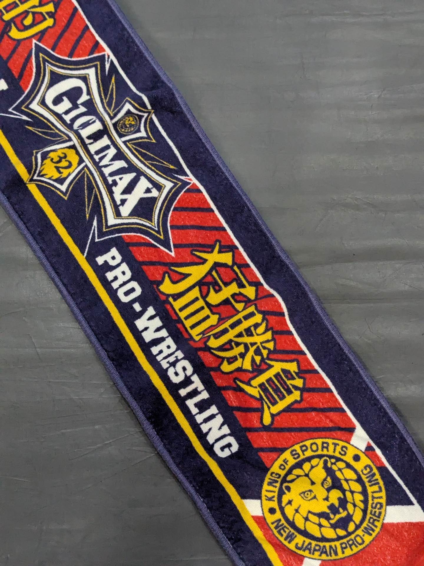 ★G1 CLIMAX 32★ Games Commemorative Muffler Towel