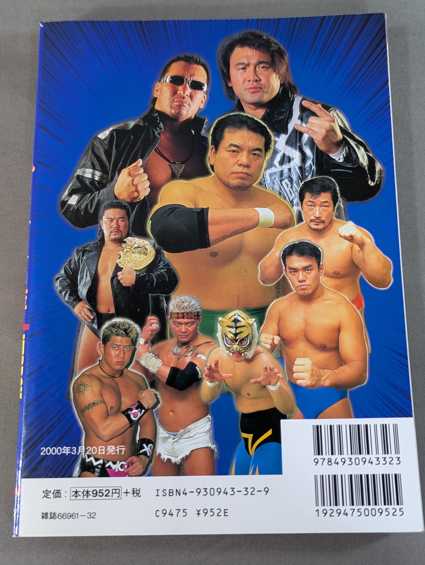 2000 Gong Pro Wrestling Directory