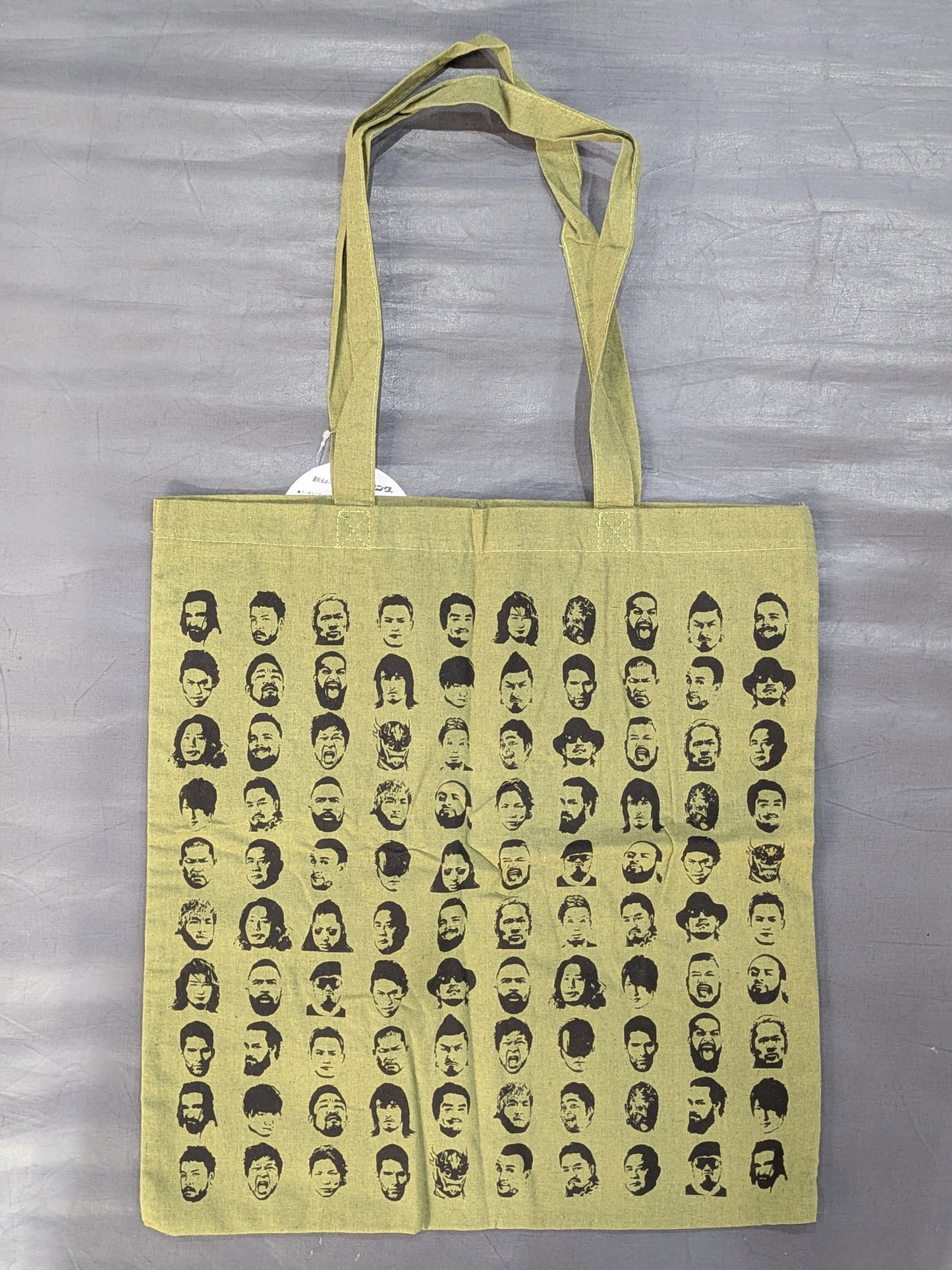 ★ASOKO de New Japan Pro Wrestling ★ Buggy Face Pattern Tote Bag