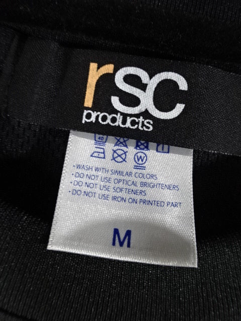 rsc products×MIGHTY JAM ROCK Collaboration T-Shirt (1) (Dry Fabric / Black)