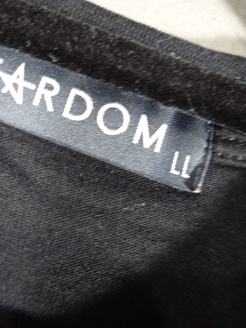 スターダム×アベイル ロングスリーブTシャツ①(ブラック)