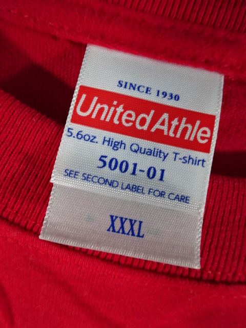 水波綾「American ANIKI」Tシャツ①(レッド)