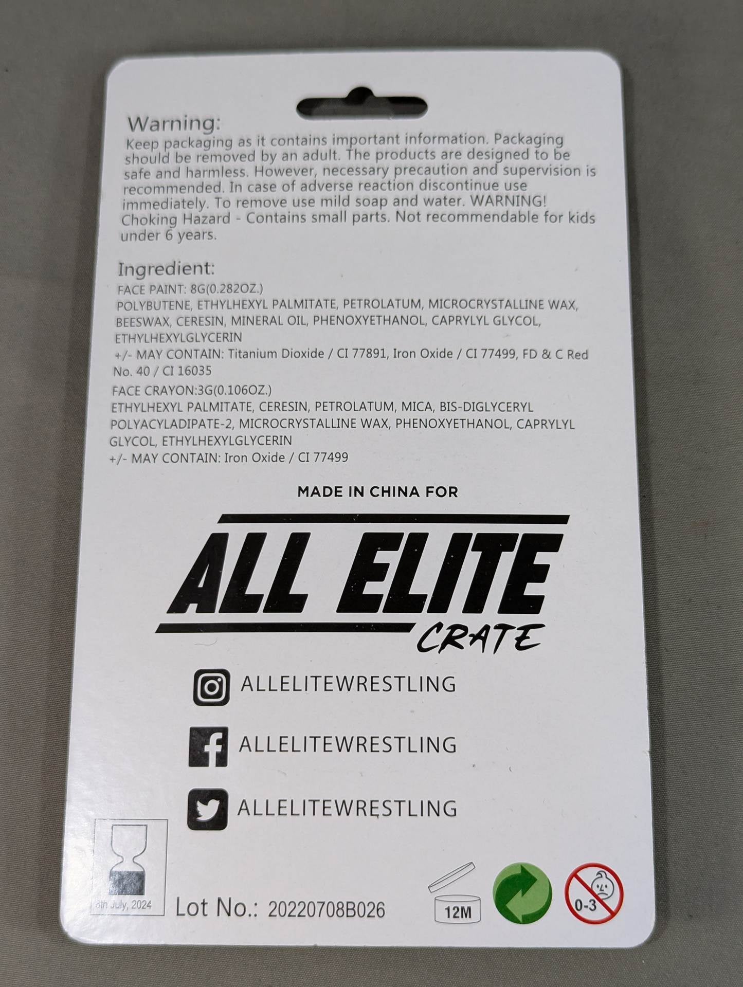 Darby Allin Makeup Kit