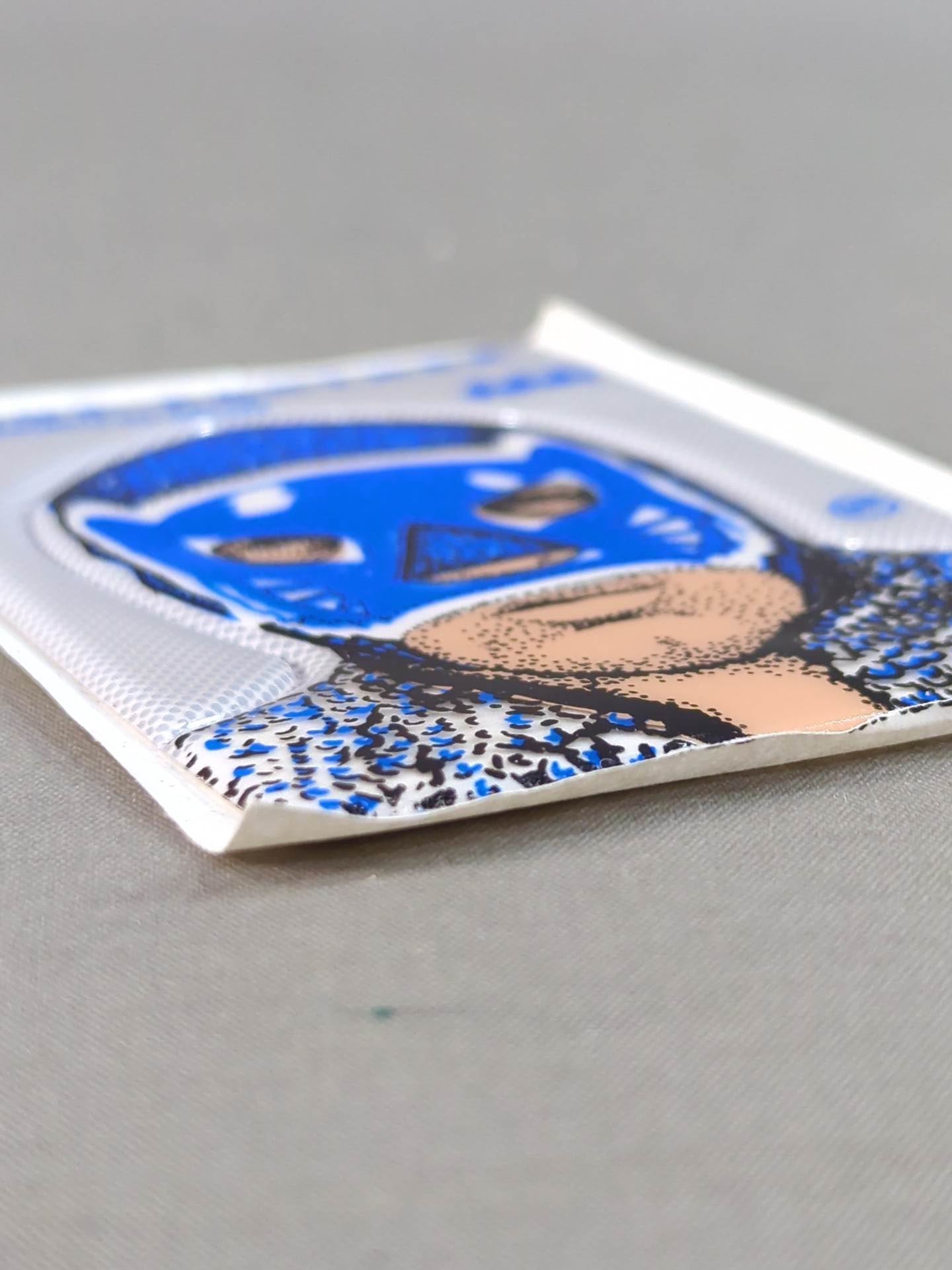 Blue Panther "AAA" Puffy Sticker