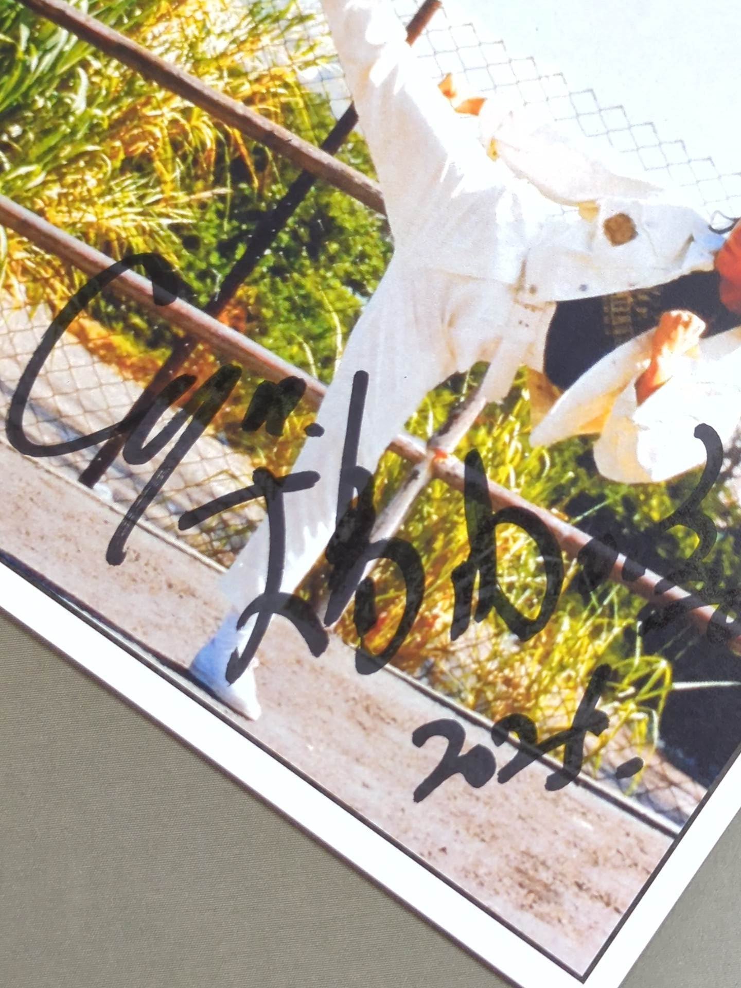 大島由加里 直筆サイン入り 特製ポートレート⑤