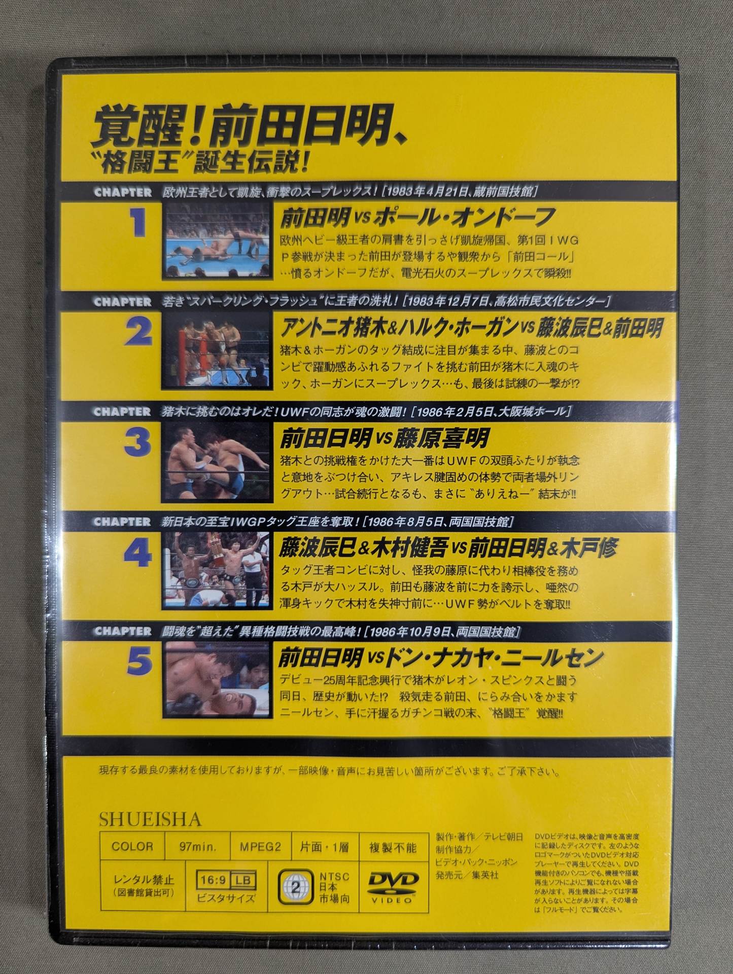 Burn! New Japan Pro Wrestling vol.16