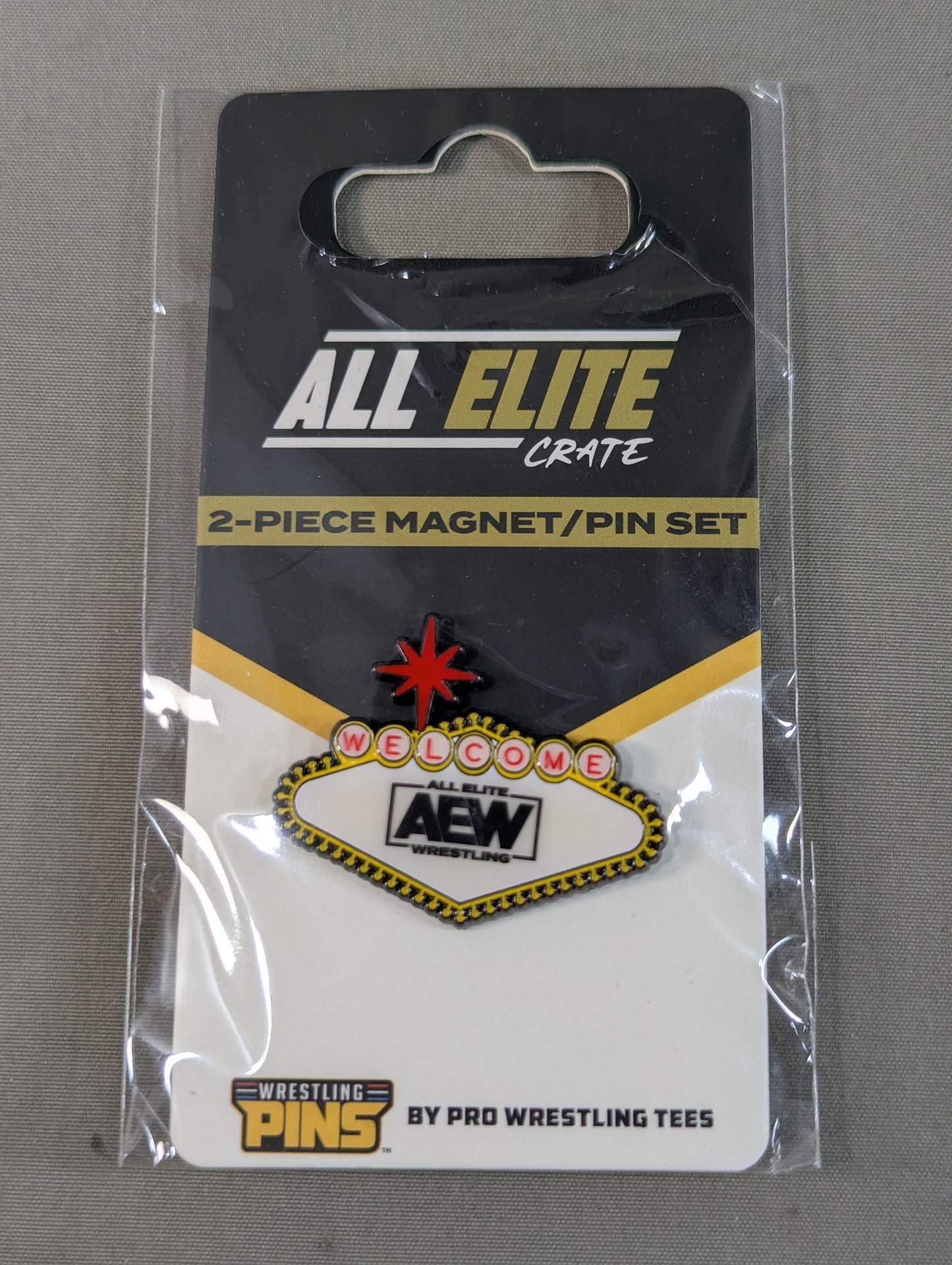 WELCOME AEW PINS (Wrestling PINS)
