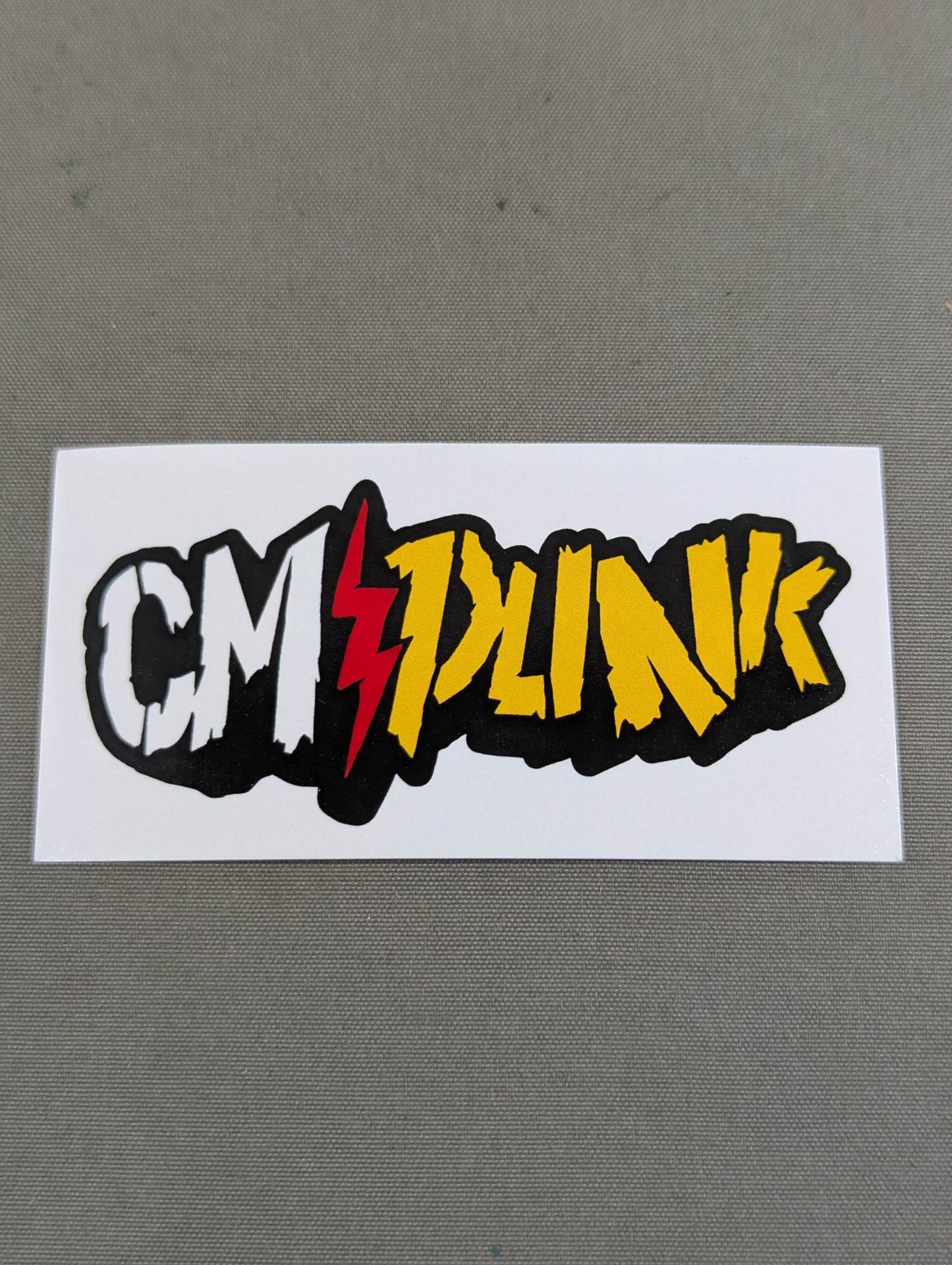 CMパンク ステッカー②