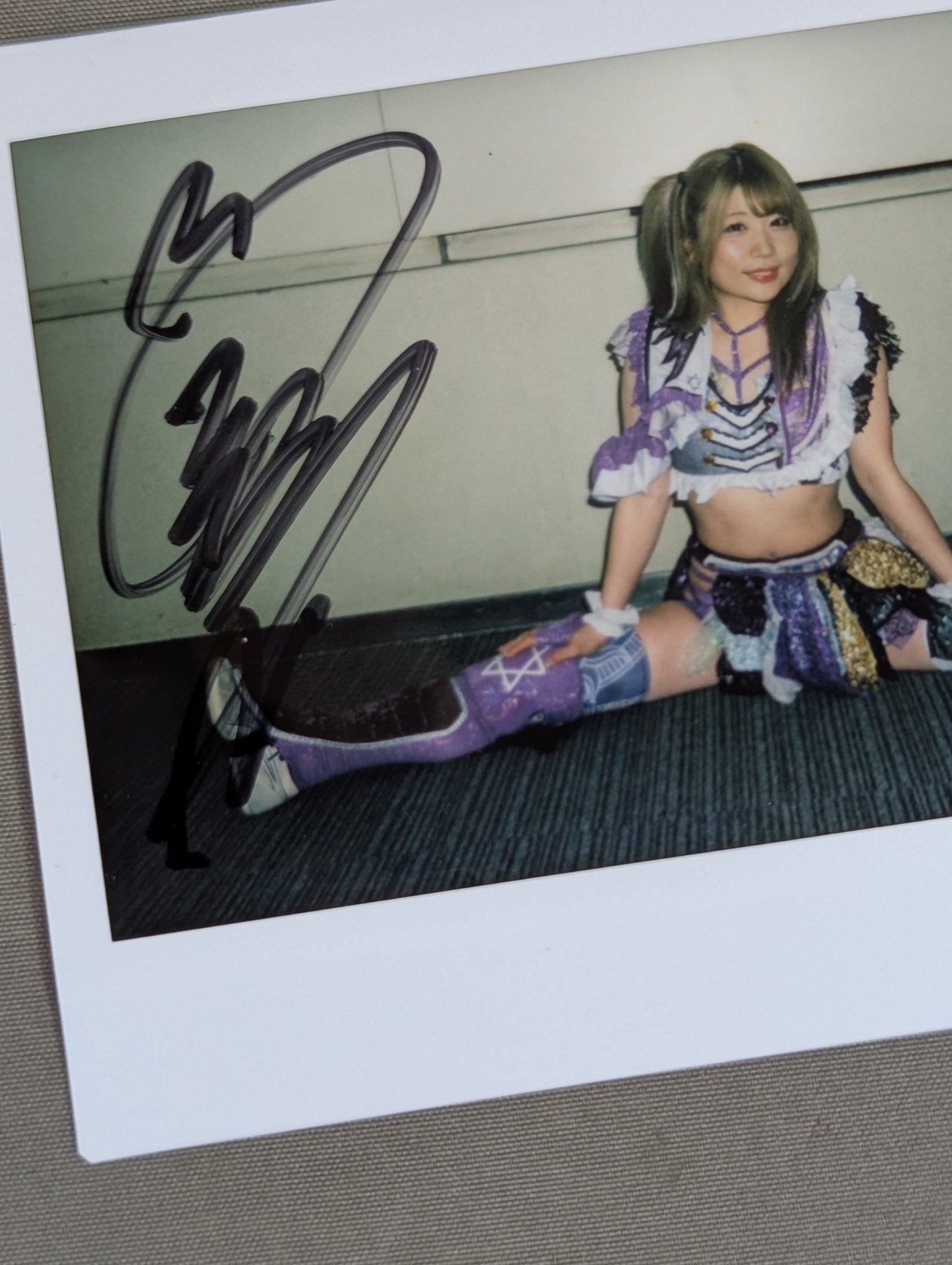 Tam Nakano hand signed autograph Cheki (S-8)