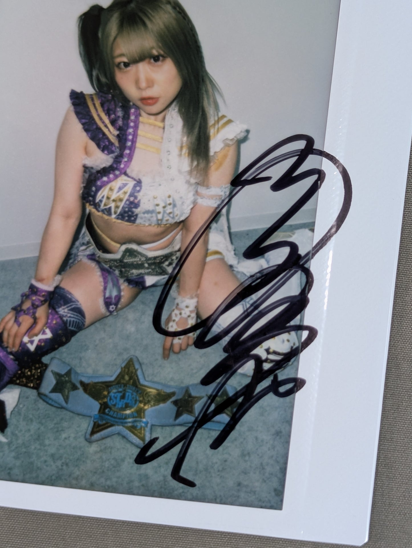 Tam Nakano hand signed autograph Cheki (T-2)