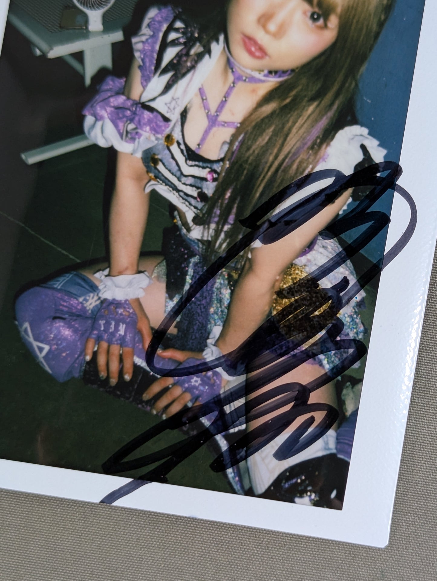 Tam Nakano hand signed autograph Cheki (T-5)