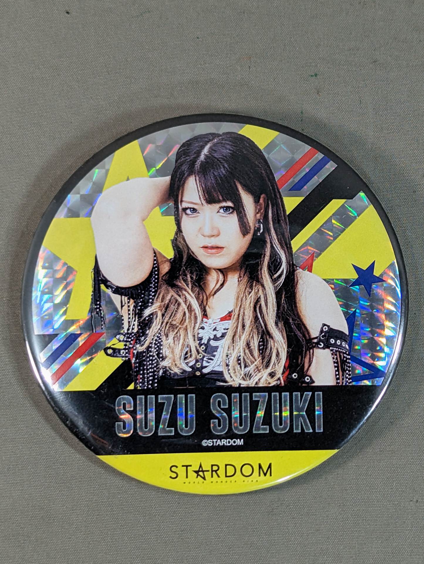 Suzu Suzuki 5★STAR GP 2024 Random PinBack button