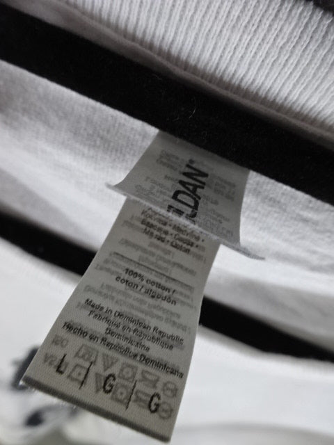 レザー・フェイス イラストTシャツ①(ホワイト)