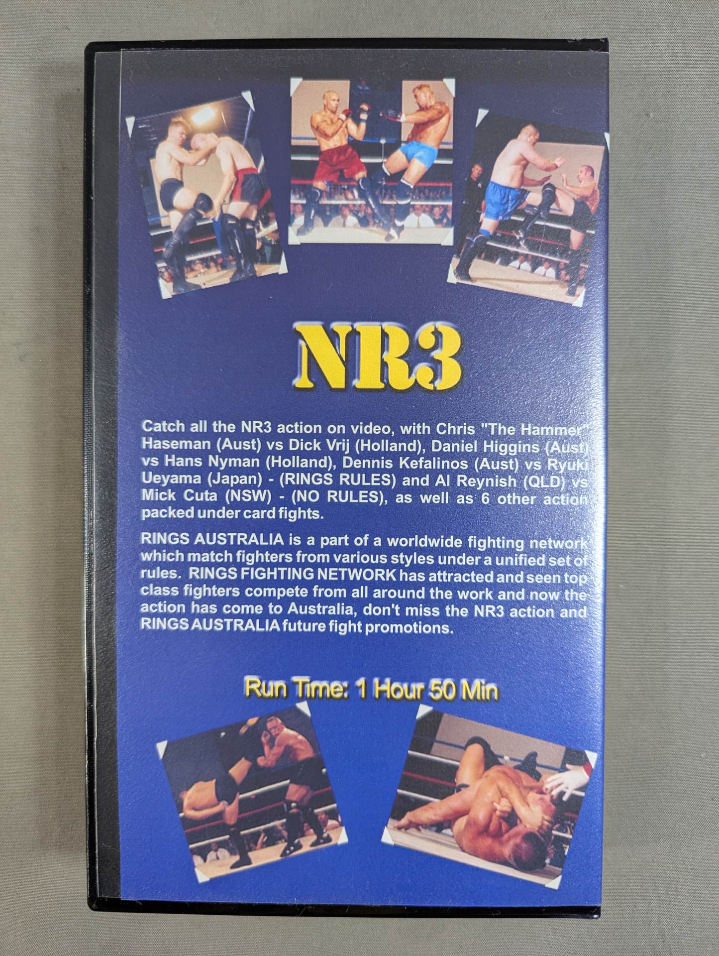 ★FIGHTING NETWORK RINGS AUSTRALIA★ NR3
