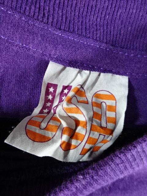 Leather Face "The SAW is family." T-Shirt (1) (IWA / Purple)