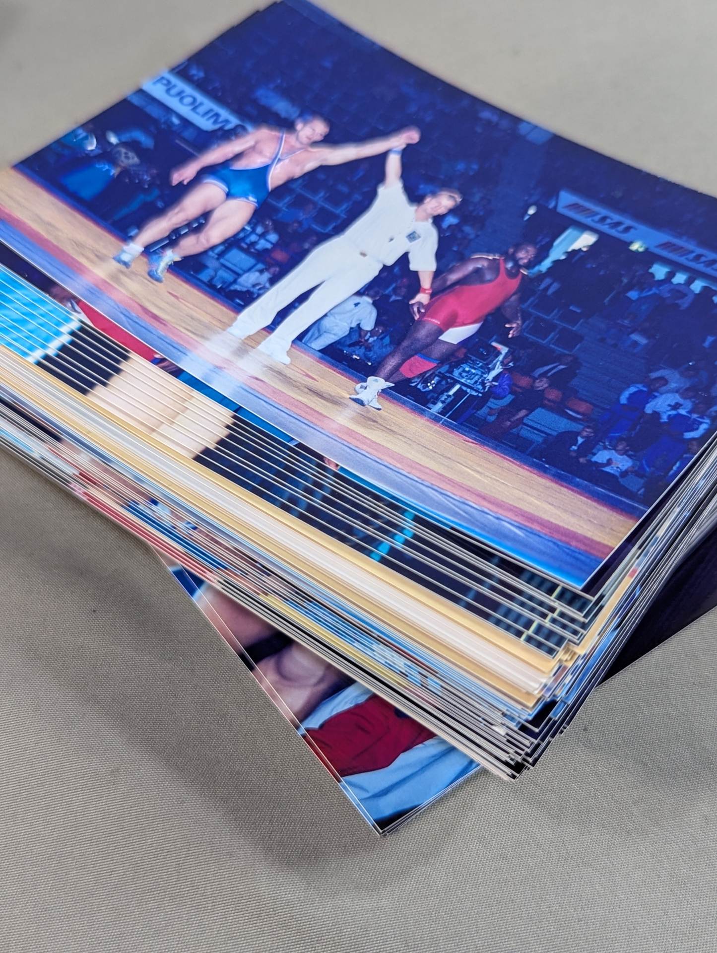 Rings official fighters promotional photo album (about 150 people) & Karelin Photo Set