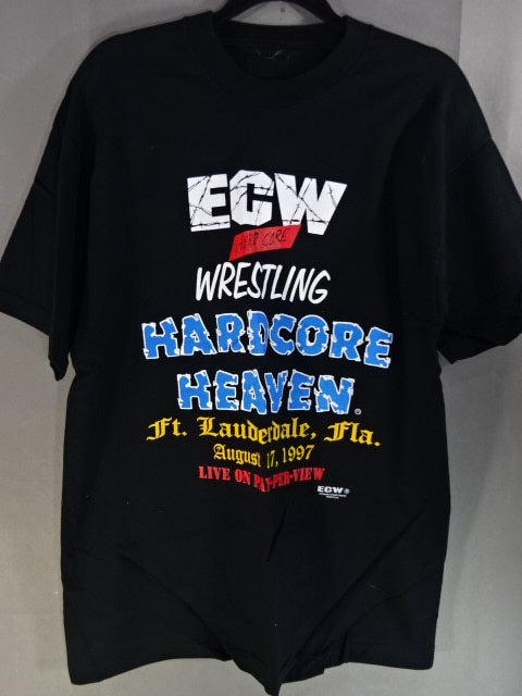 ECW☆1997ハードコアヘブン☆Tシャツ ECW 1997.8.21 HARDCORE HEAVEN Tシャツ① – 闘道館