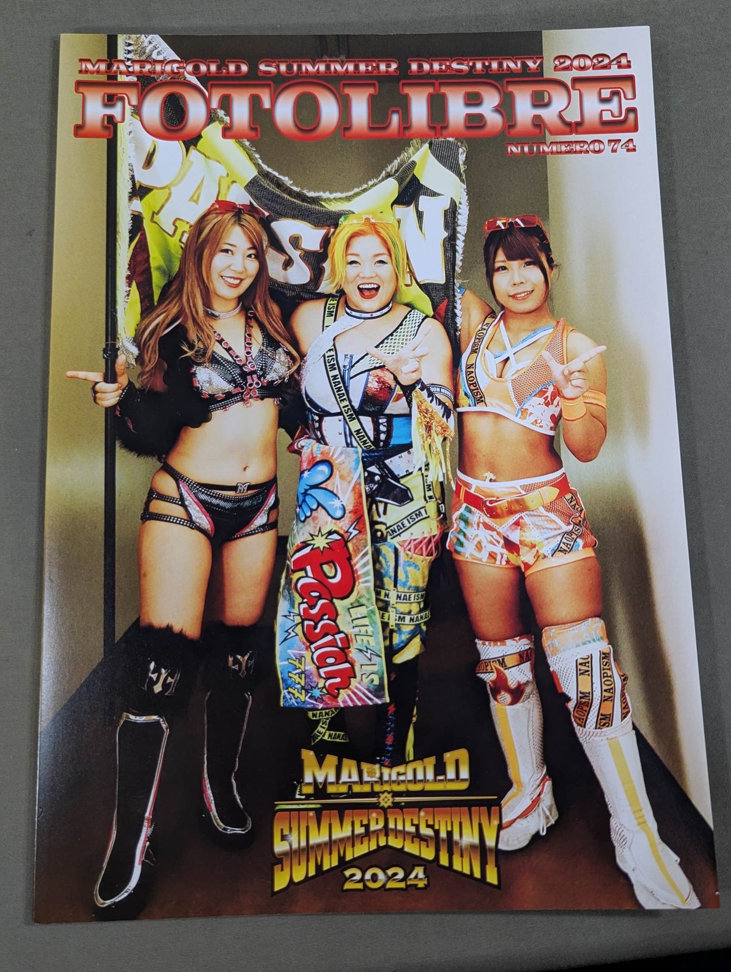 【2選手直筆サイン入り】FOTOLIBRE de Mascara Numero.74