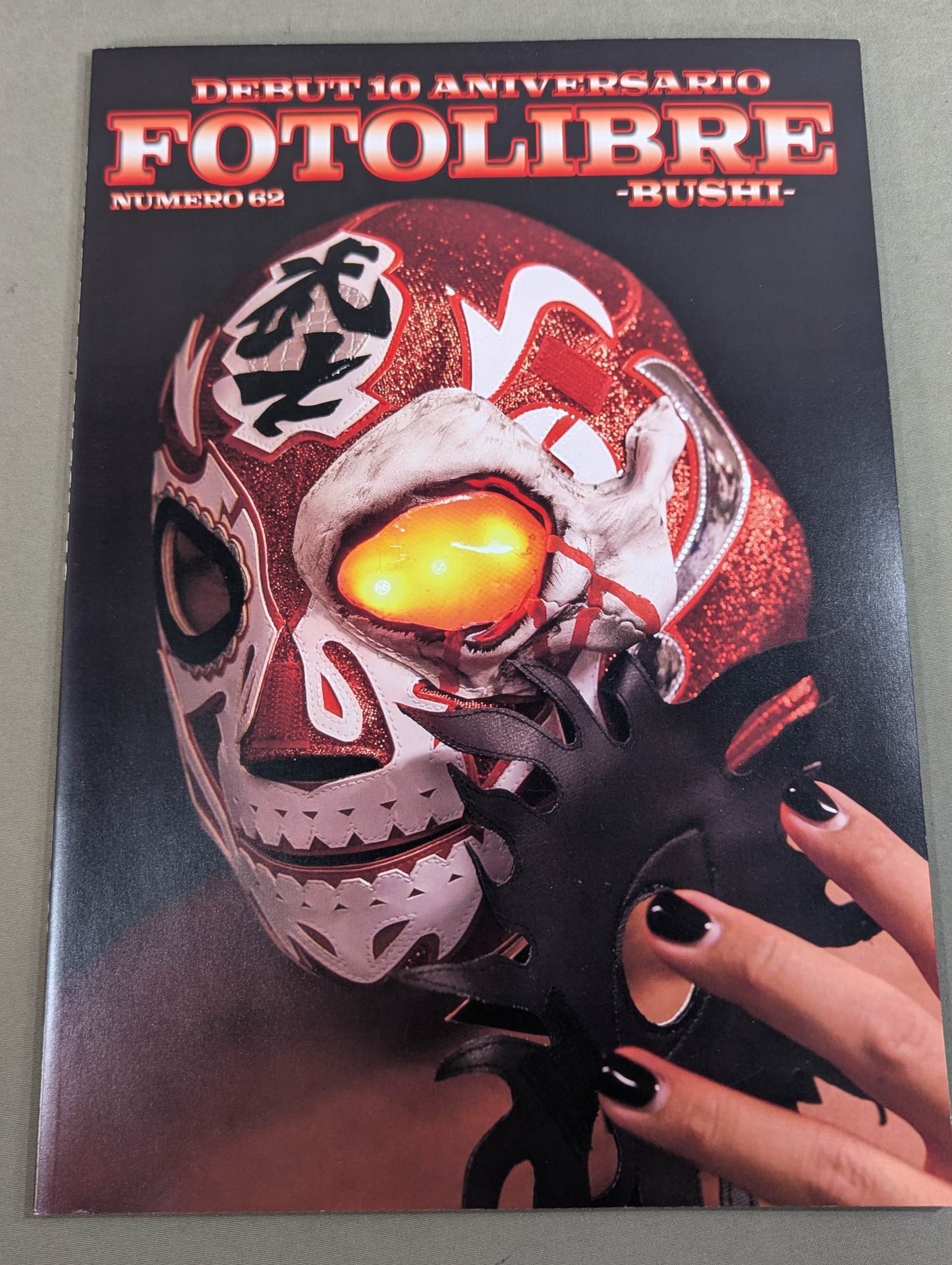 FOTOLIBRE de Mascara Numero.62 (Reprint)